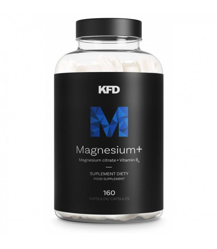 

Минералы - магний + витамин Б6 - KFD Nutrition Magnez + vit B6 / 160 tablets