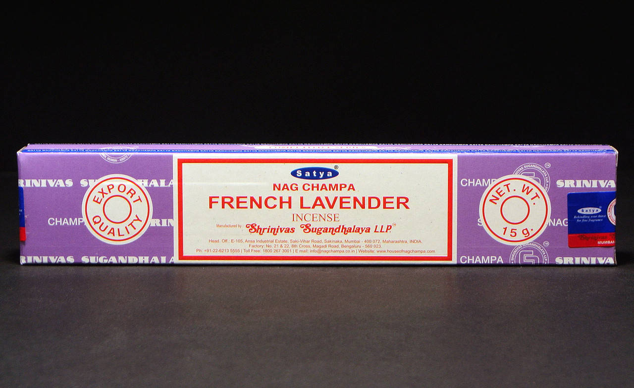 

Натуральные благовония French Lavander (Французская Лаванда) от фирмы Satya (Сатья) 15 г