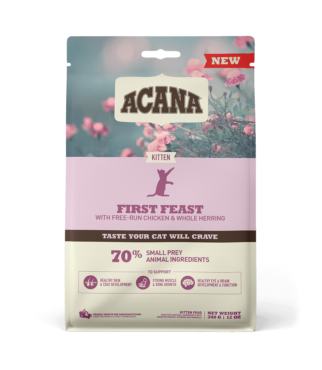 

Acana First Feast (Акана Ферст Фест) - сухой корм для котят (цыпленок/сельдь) 1.8 кг
