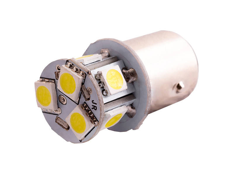 

Светодиодная автолампа T25 P21/5W (1157) 12В SMD5050-8led белый