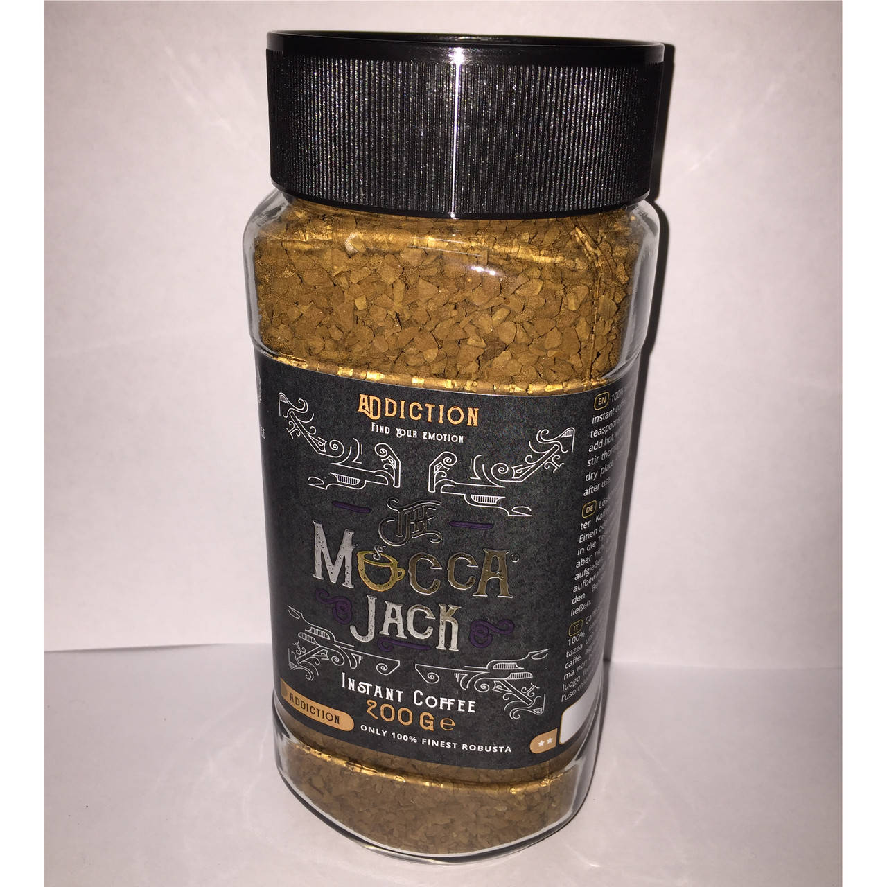 

Кофе растворимый Mocca Jack Addiction 200g