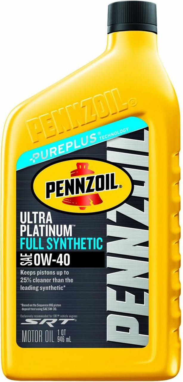 

Pennzoil Platinum Ultra 0W-40 0.946 л. (550040856)