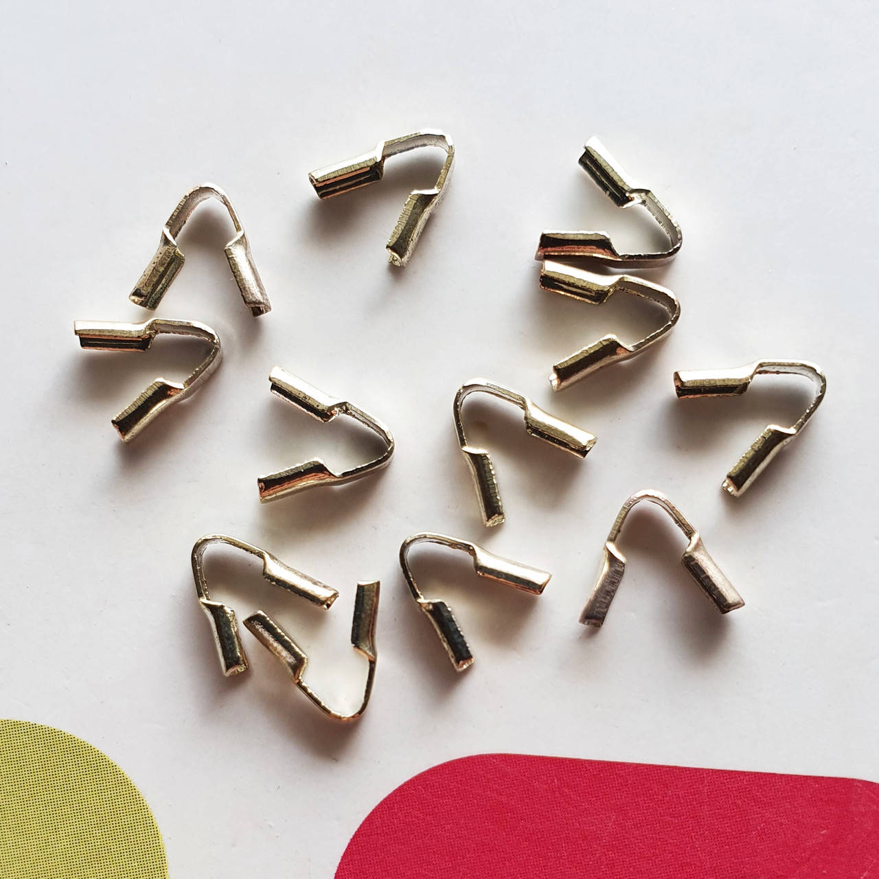 

Кріплення для застібки під металевий джгут, срібло, 6 мм, 10 шт/упаковка