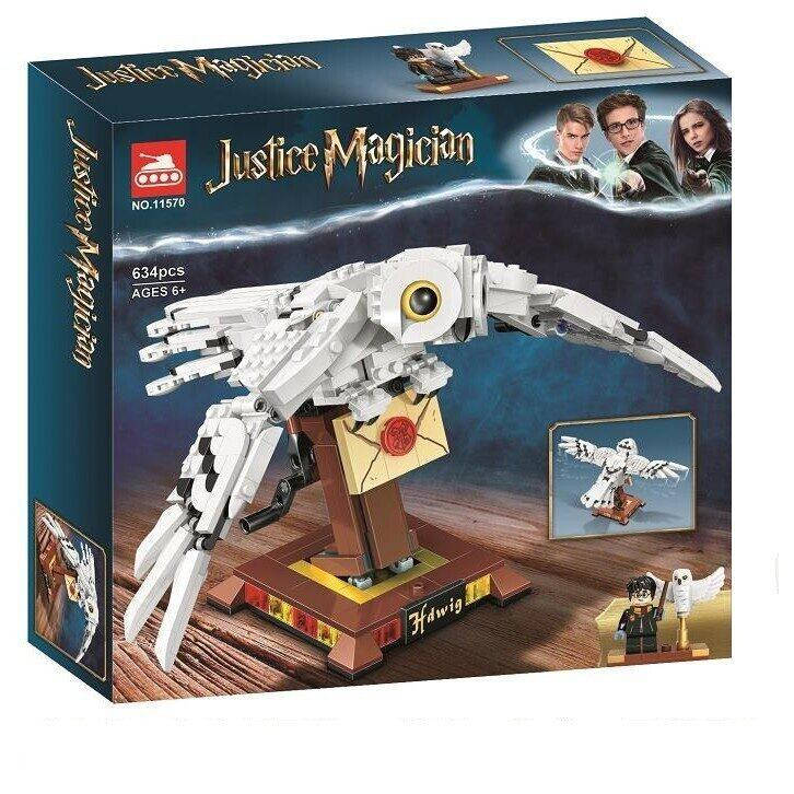 

Конструктор HARRY POTTER 11570 Хедвиг Гарри Поттер Букля 634 дет
