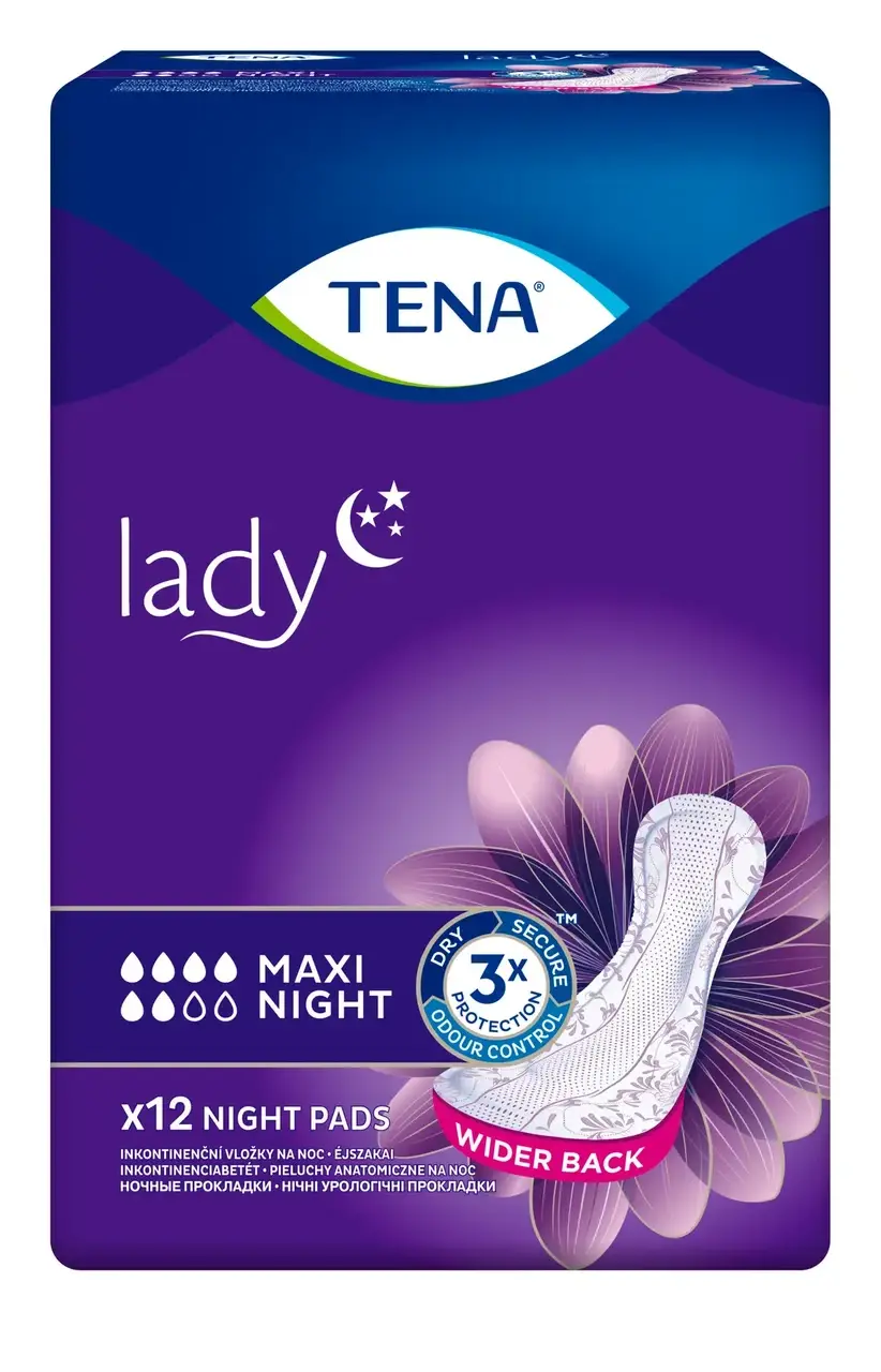 

Урологические прокладки TENA Lady Maxi Night 12 шт.