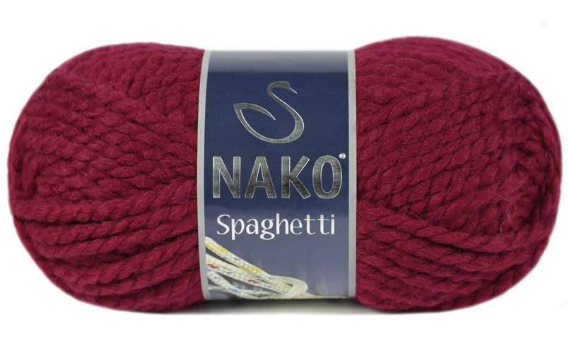 

Nako Spaghetti темно-красный № 3630