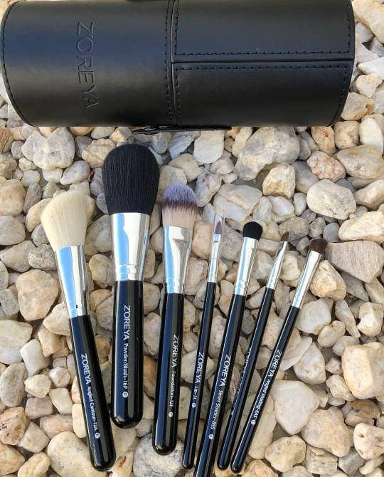 

Набор кистей для макияжа в тубусе ZOREYA Makeup Brush Set - 7 pc