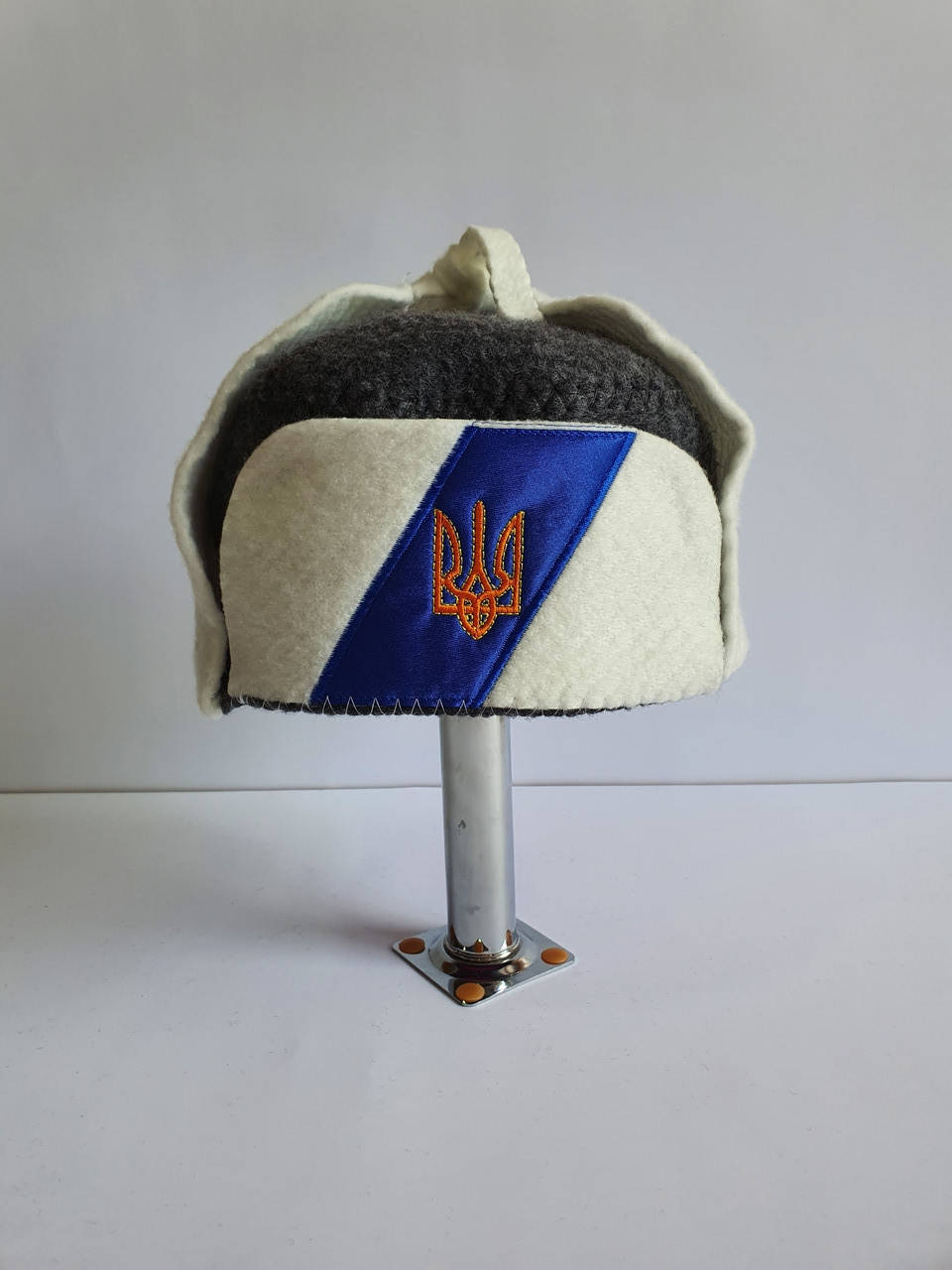 

Авторська шапка для бані та сауни Вушанка