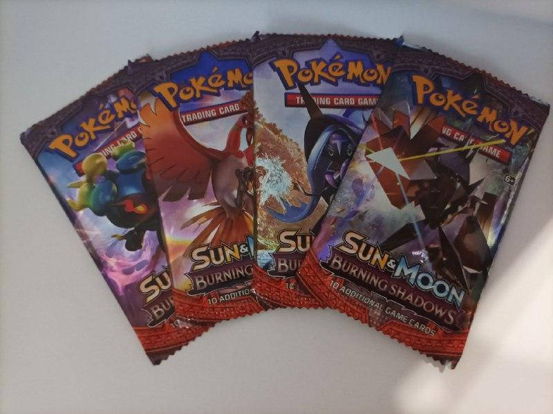 

Карточки "POKEMON: Sun & Moon" (пак, 9 карт, КИТАЙ)
