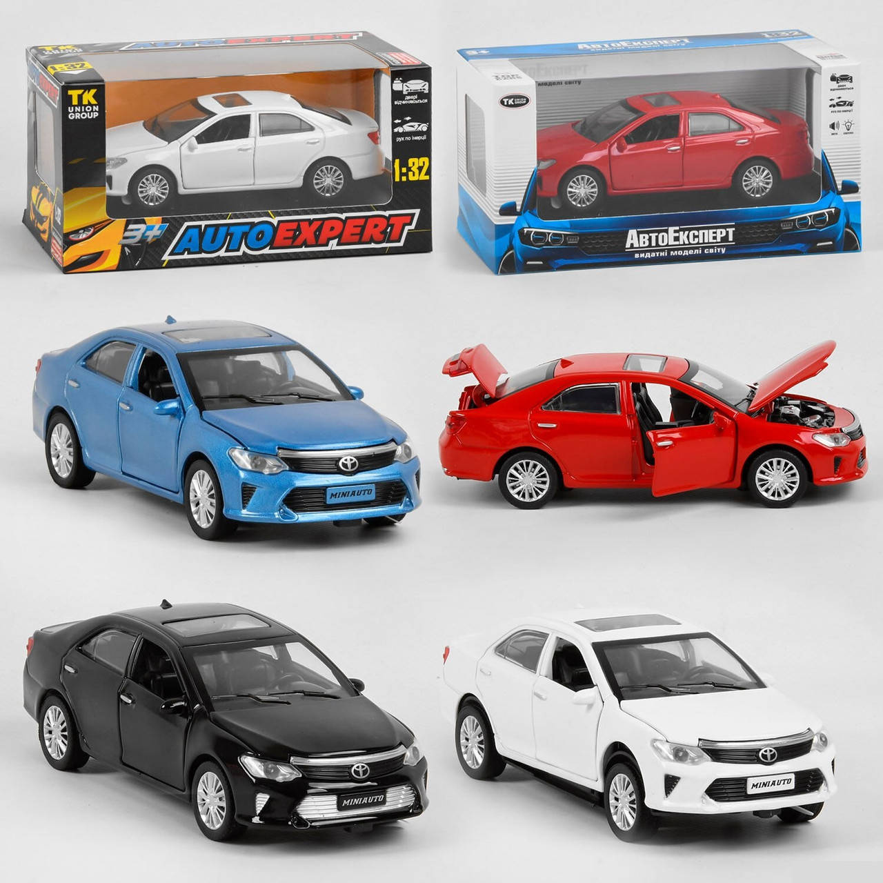 

Машина Тайота металлопластик инерция LF - 79509 "Auto Expert"