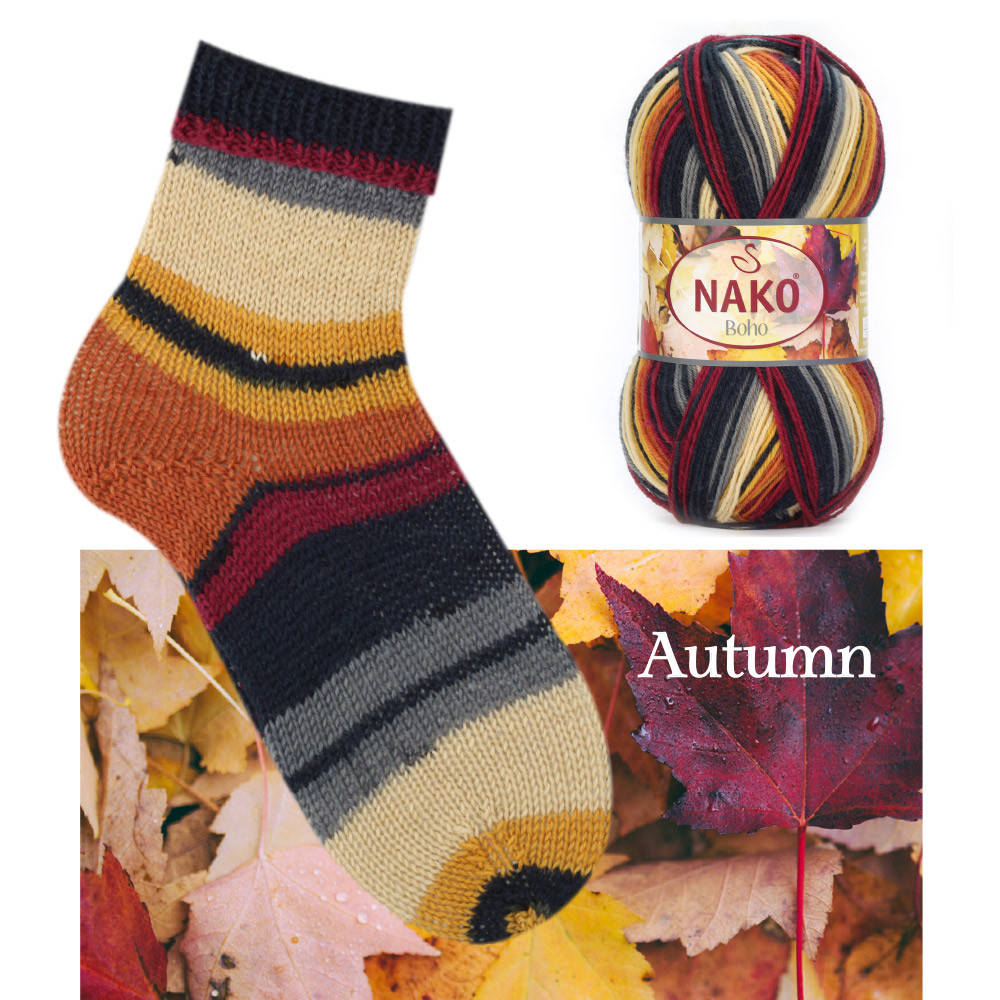 

Nako Boho Konsept 82445 75% шерсть,25% поліамід