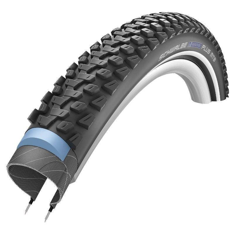 

Покрышка Schwalbe Marathon Plus MTB 27.5x2.10 - ECE-R75, TwinSkin,SmartGuard