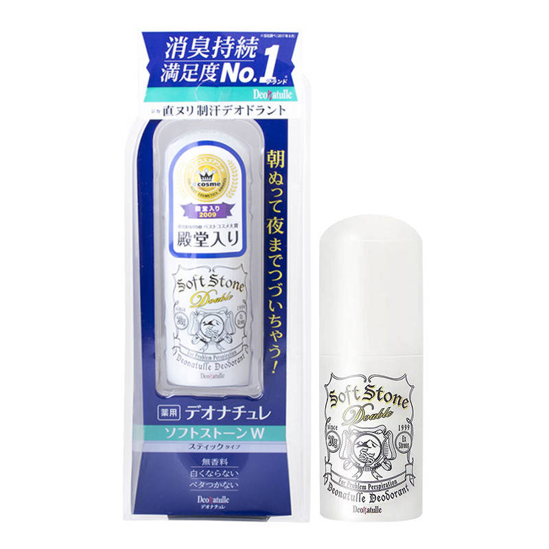 

Натуральный японский дезодорант-стикDEONATULLE Soft Stone Stick Deodorant