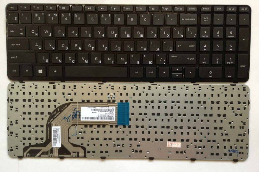 

Клавиатура HP Pavilion 15-n029er С Рамкой, Черный