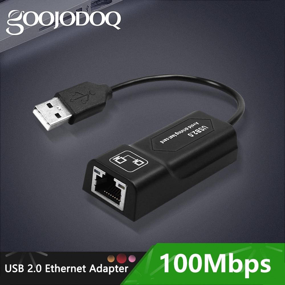 

Внешний сетевая карта GOOJODOQ USB 2.0 USB-LAN RJ-45