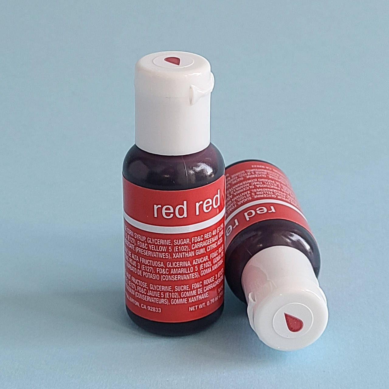 

Гелевая краска Chefmaster Ярко красная/Red red 20 гр