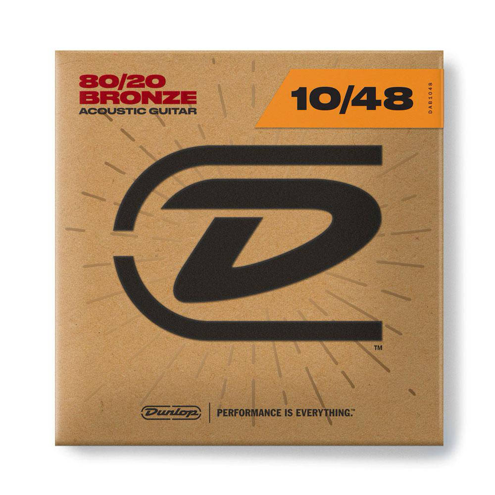 

Струны DUNLOP DAB1048 80/20 BRONZE EXTRA LIGHT (10-48)
