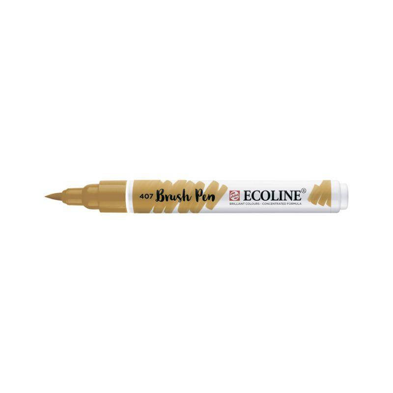

Ручка-кисточка Ecoline Brushpen (407), Охра темная, Royal Talens