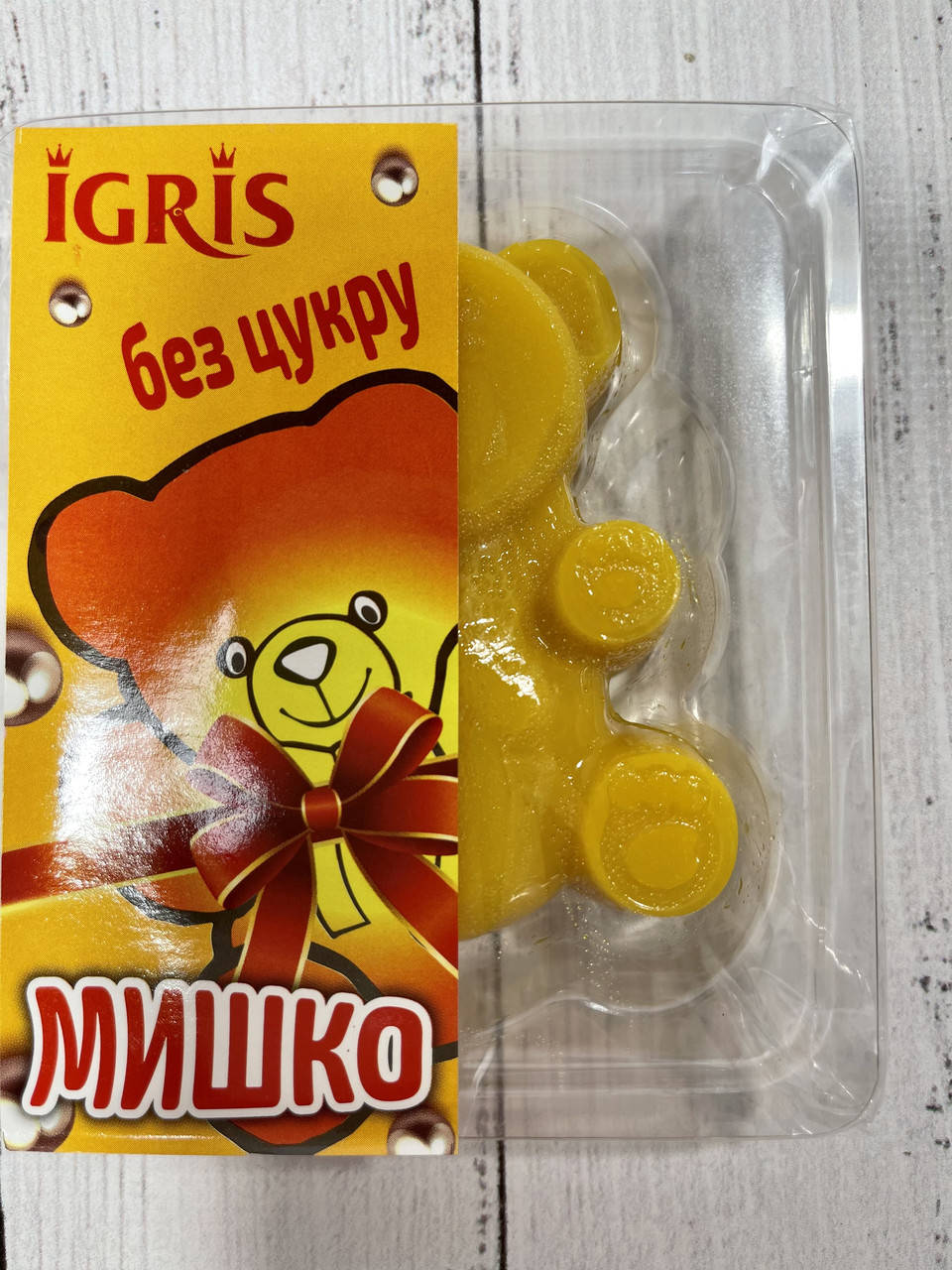 

Мармелад БЕЗ САХАРА со вкусом Дыни "Мишко" IGRIS 100г