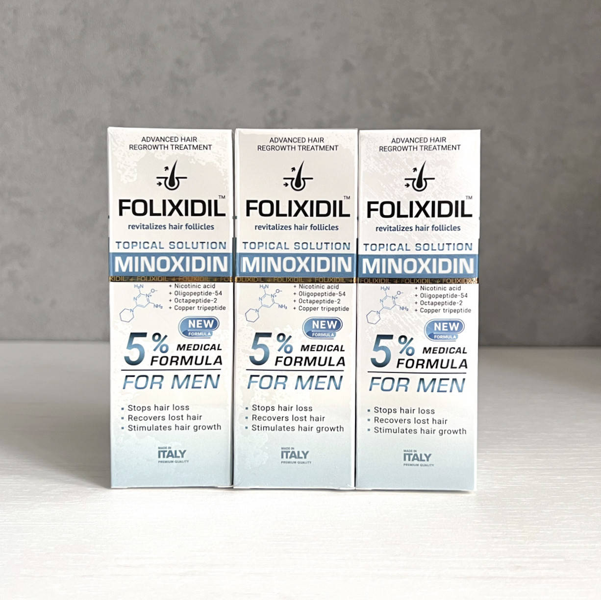 

Folixidil 5% (Фоликсидил 5%) 60мл миноксидин от выпадения волос облысения для быстрого роста волос