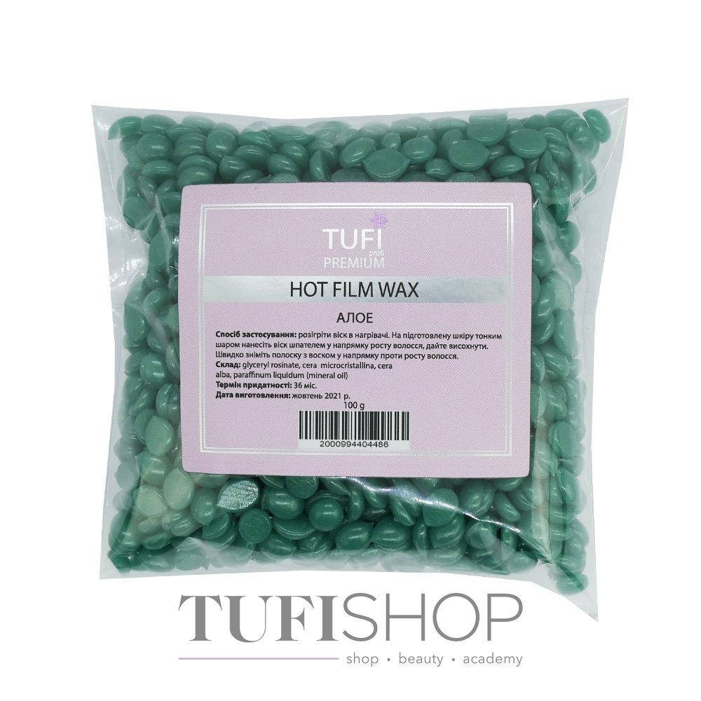 

Горячий полимерный воск в гранулах TUFI profi PREMIUM алоэ 100 г (0105203)