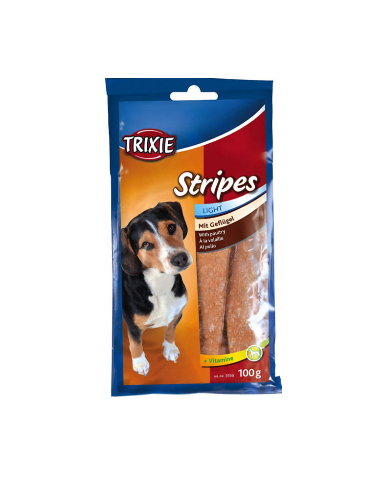 

Trixie Stripes Light - лакомство для собак со вкусом птицы 10шт/100 г.