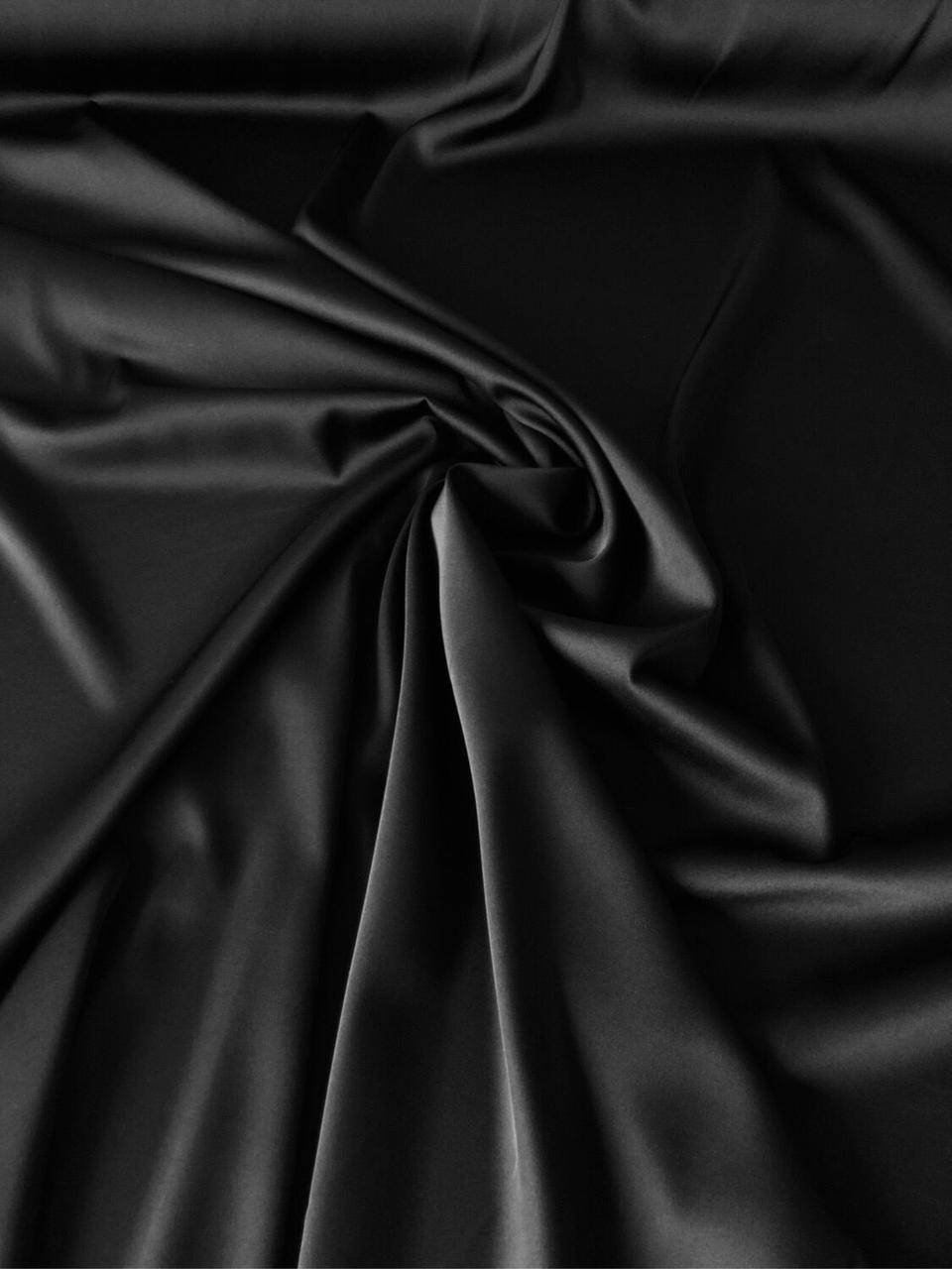 

Шёлк армани ткань (чёрный)