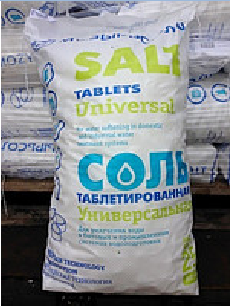 

Соль таблетированная. Мозырьсоль 25 кг(мешок)