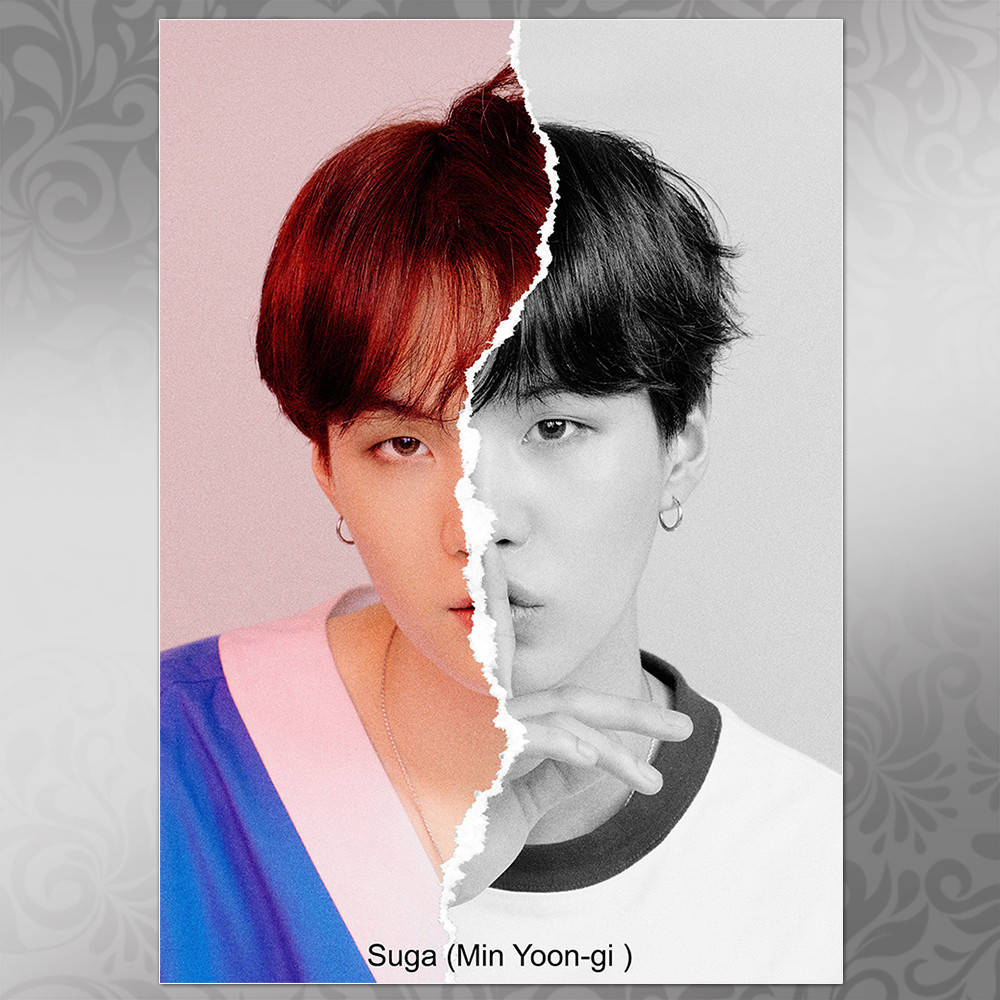 

Плакат K-Pop BTS 471 Suga