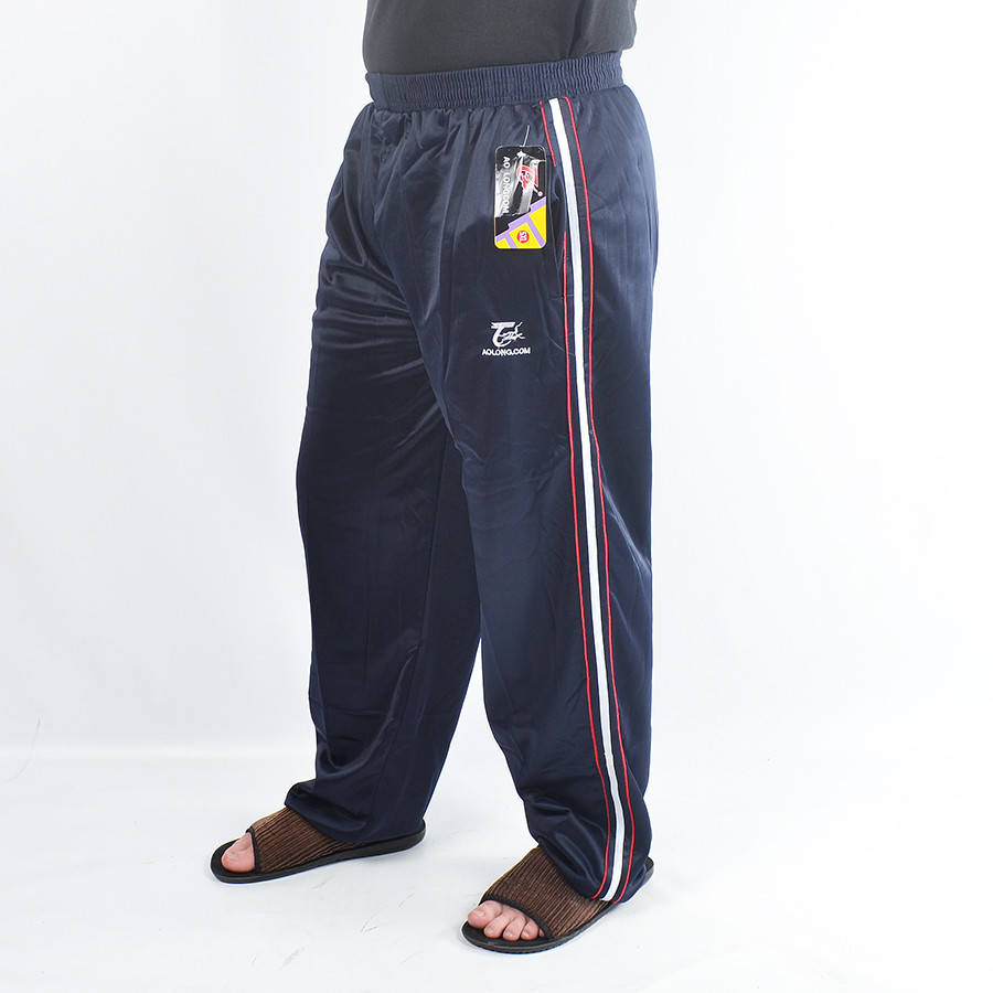 

Брюки спортивные мужские эластиковые с полосами 3XL, черный