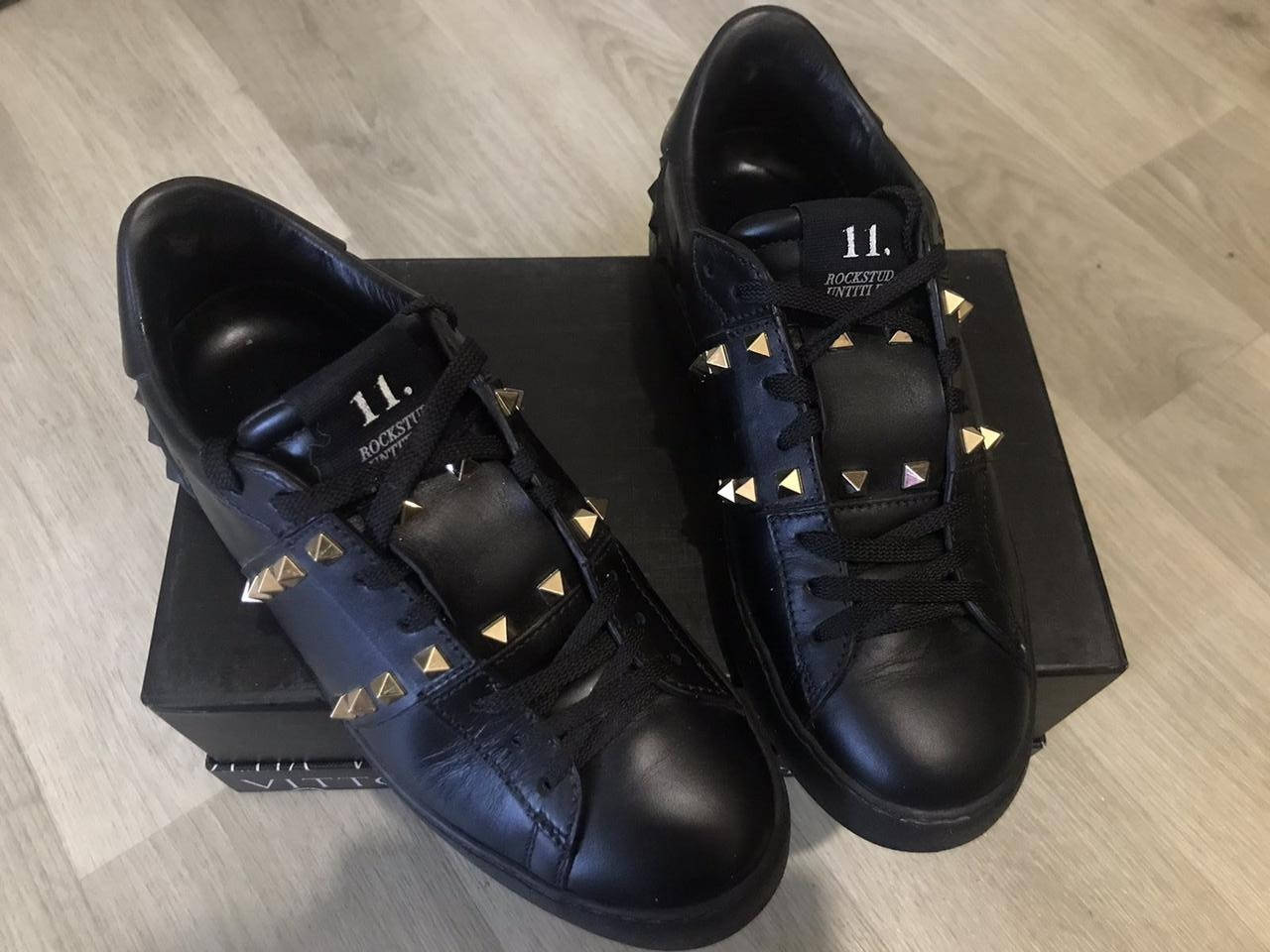 

Кроссовки Valentino оригинал черные, Черный