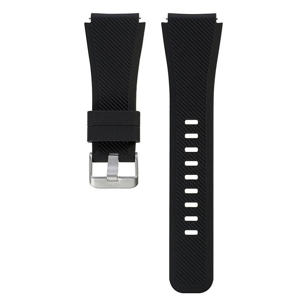 

Ремешок для часов Silicone bracelet Universal Type С, 22 мм., Black