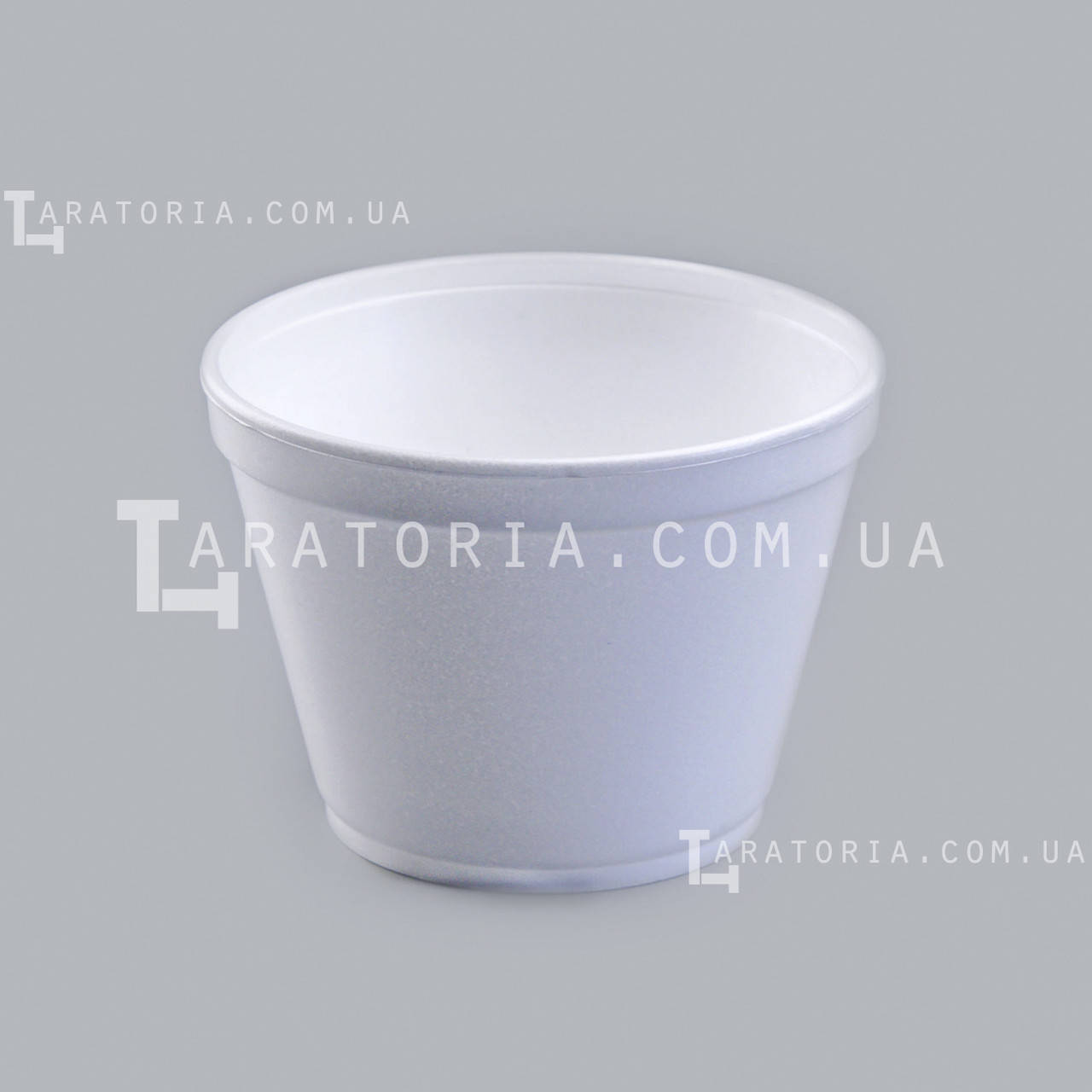 

Одноразовый контейнер для супа с крышкой 450 мл код. 16 OZ, 25 шт/уп, 20 уп/ящ, Белый