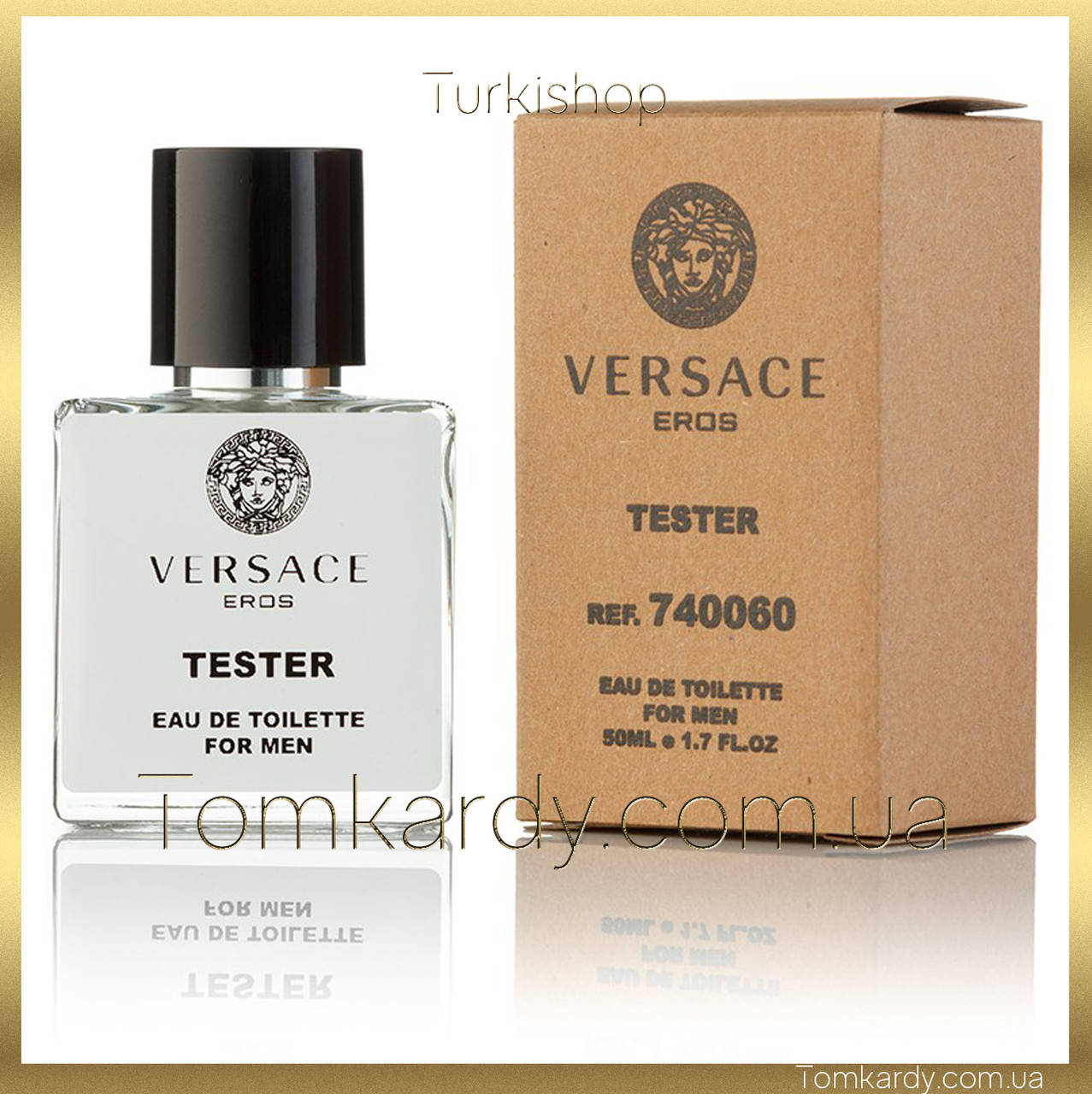 

Мужские духи Versace Eros Men [Tester Концентрат] 50 ml. Версаче Эрос Мен (Тестер) 50 мл.