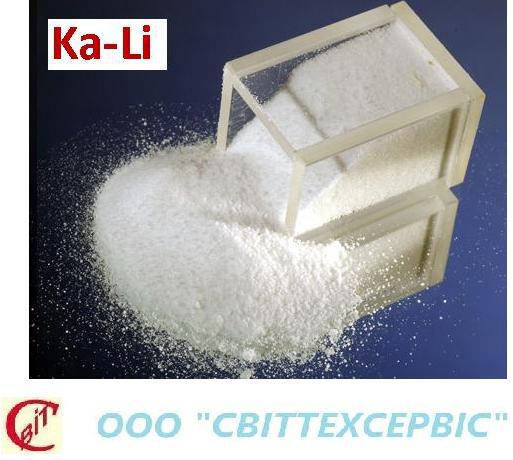 

Калиево-литиевый электролит (сухой) в упаковке по 3,5 кг