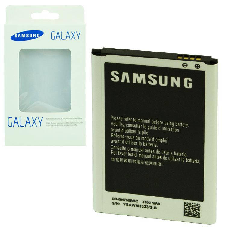 

Аккумулятор Samsung EB-BN750BBC 3100 mAh Note 3 Neo N7502 AAA класс коробка