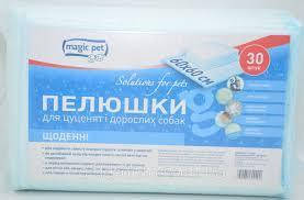 

Пеленки 60*60 30 шт Magic Pet ежедневные для щенков и собак