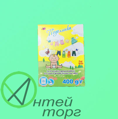 

Пральний порошок для дитячої білизни 400 грам