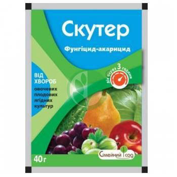 

Фунгицид Скутер (Сера коллоидная) 40 граммов Семейный Сад