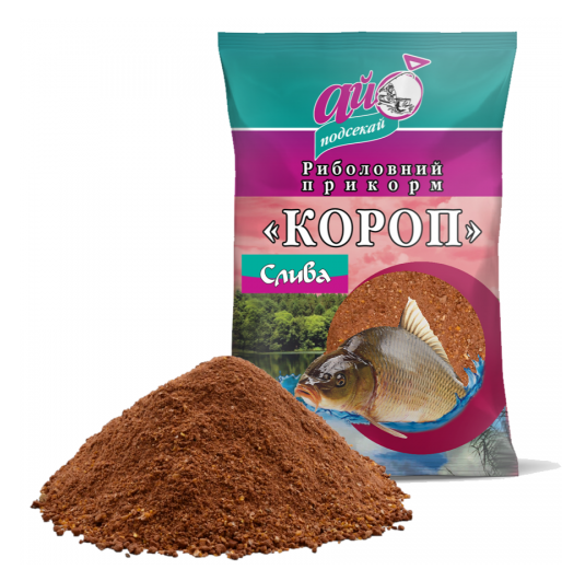 

Прикормка Карп Слива 1 кг