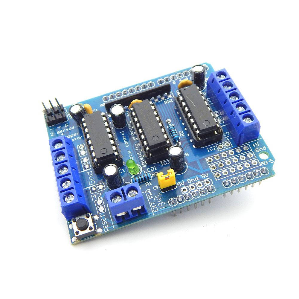 

Плата расширения L293D управление двигателем Arduino