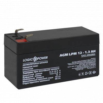 

Аккумулятор AGM автомобильные аккумулятор свинцовый герметичный LogicPower LPM 12 - 1,3 Ah для Mercedes агм