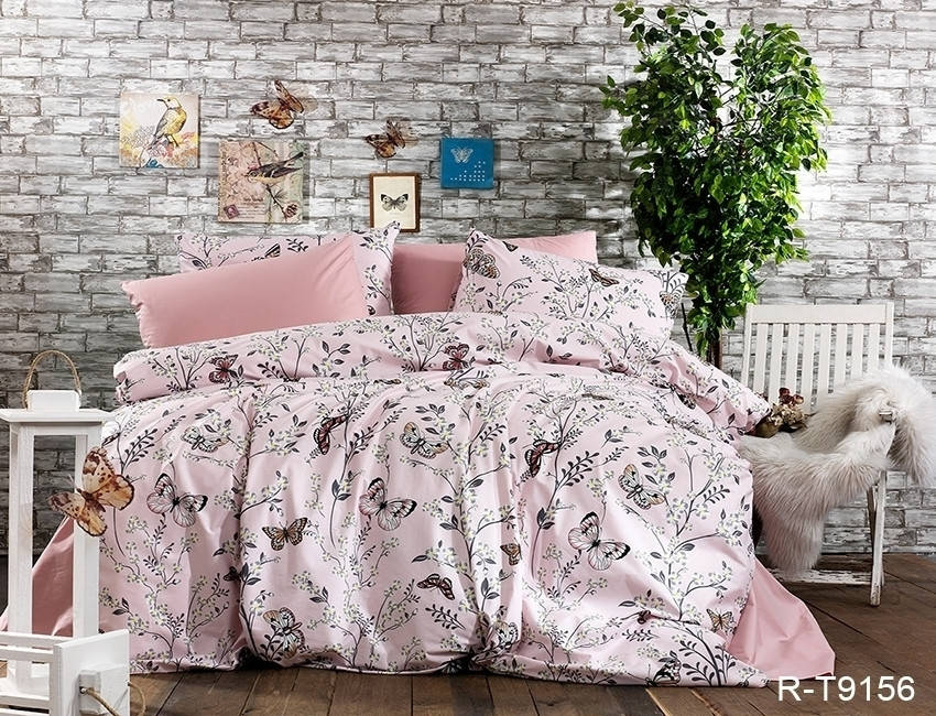 

Постельное белье ТМ TAG/евро/Ренфорс с компаньоном R-T9156