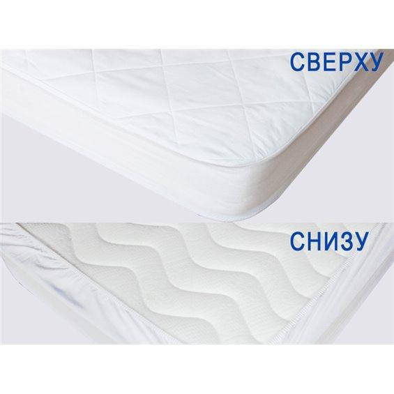 

Наматрасник-чехол ТЕП EcoBlank микрофибра 160-200 см+30 см белый