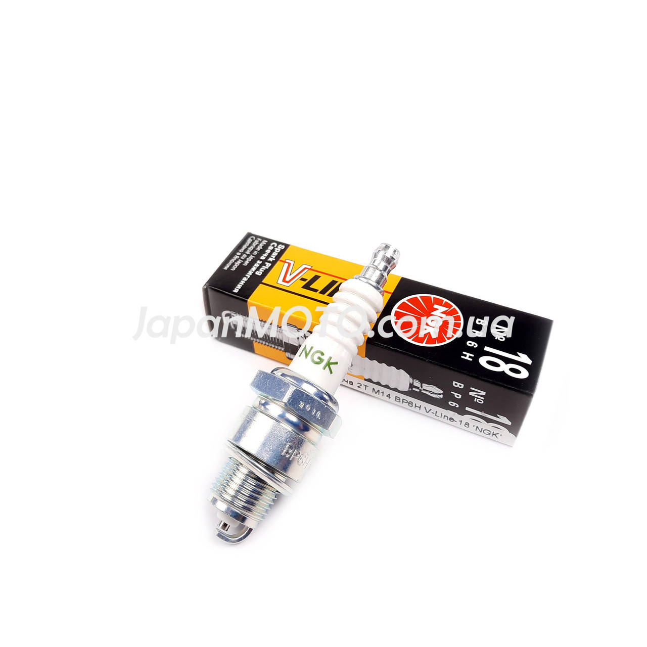 

Свеча 2T BP6H M14*1,25 12,7mm (скутеры 50-125сс) NGK V-line (оригинал)