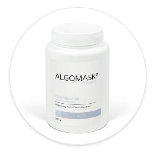 

ALGOMASK Осветляющая альгинатная маска Brightening Peel off mask 200 г