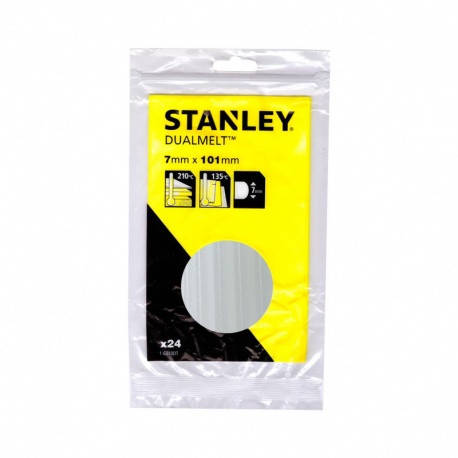 

Термоклей 7,0 х 100 мм 24 шт. "DualTemp" в стержнях для клеевого пистолета Stanley 1-GS10DT