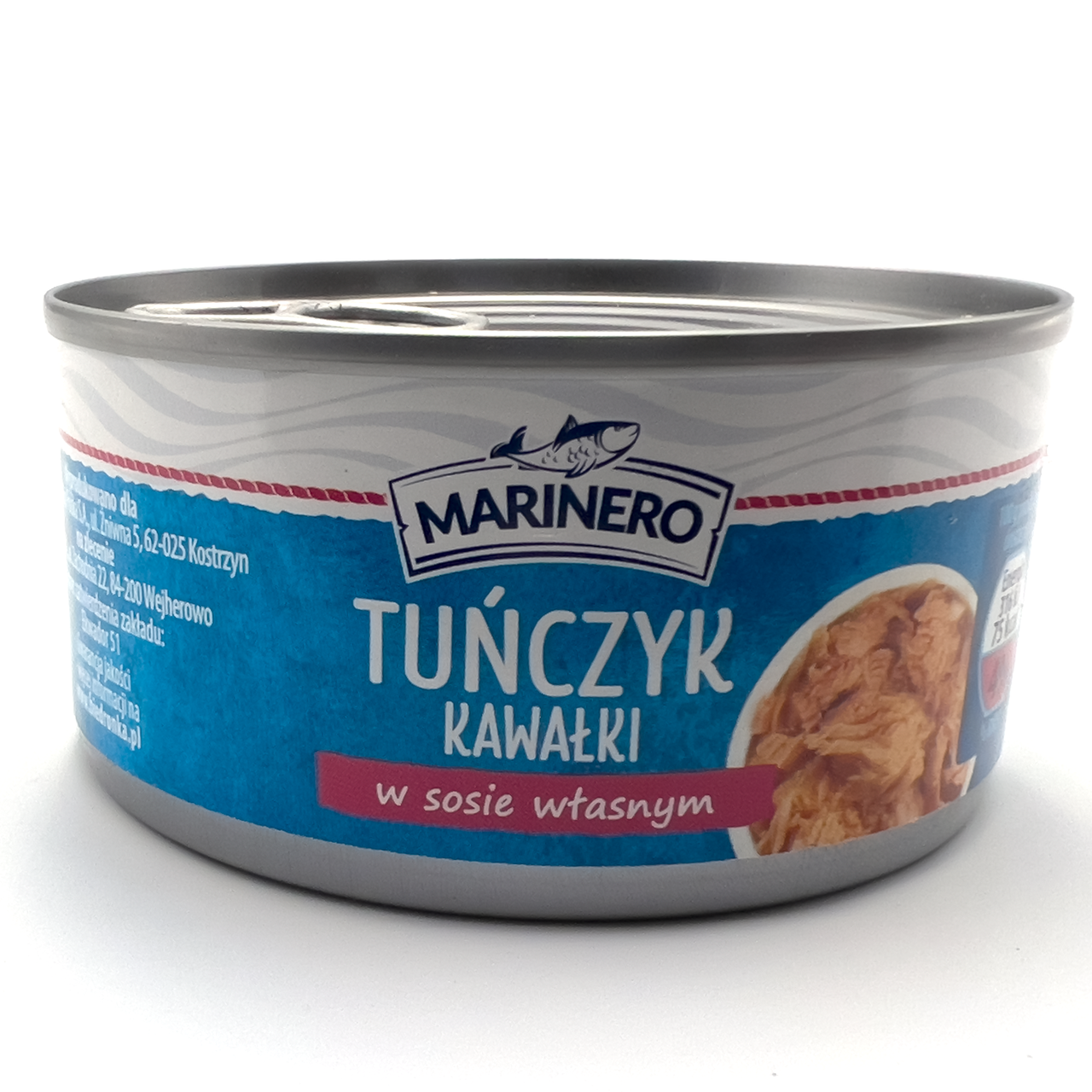 

Тунец в собственном соку кусочками Marinero