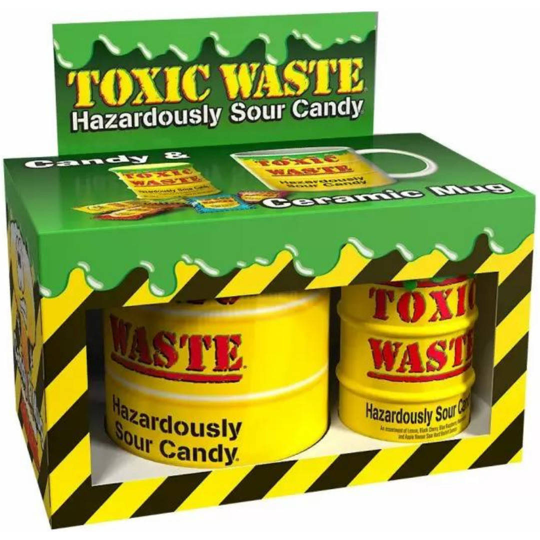 

Набор Toxic Waste Sour Candy and Mug Gift Set