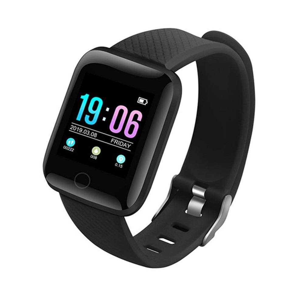 

Умные смарт часы Smart Watch MSD13 с тонометром. Фитнес браслет трекер Черные